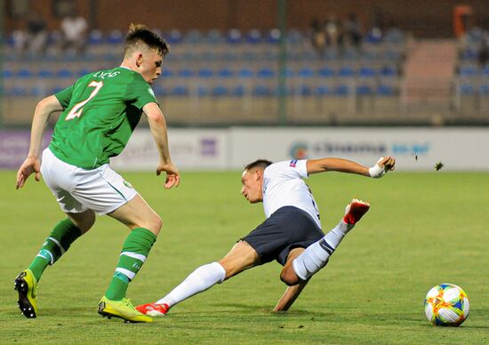 Armenia Soccer U19 Euro Republic of Ireland - France