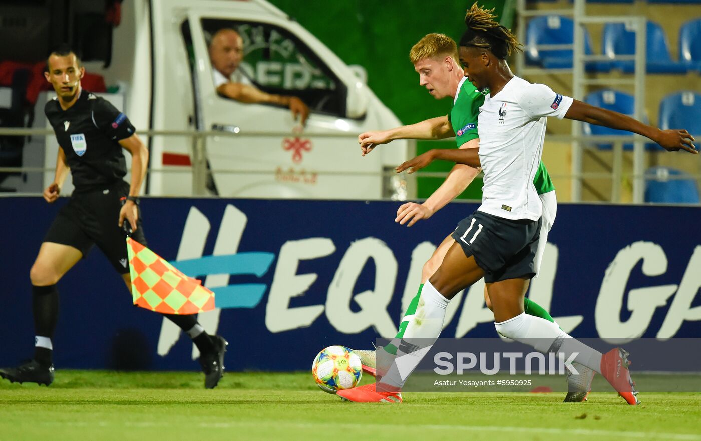 Armenia Soccer U19 Euro Republic of Ireland - France