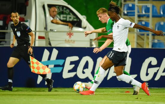 Armenia Soccer U19 Euro Republic of Ireland - France