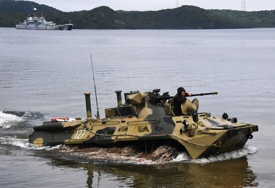 Russia Navy Day Parade Rehearsal