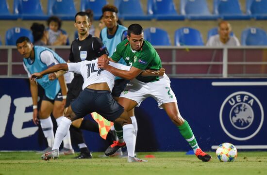 Armenia Soccer U19 Euro Republic of Ireland - France