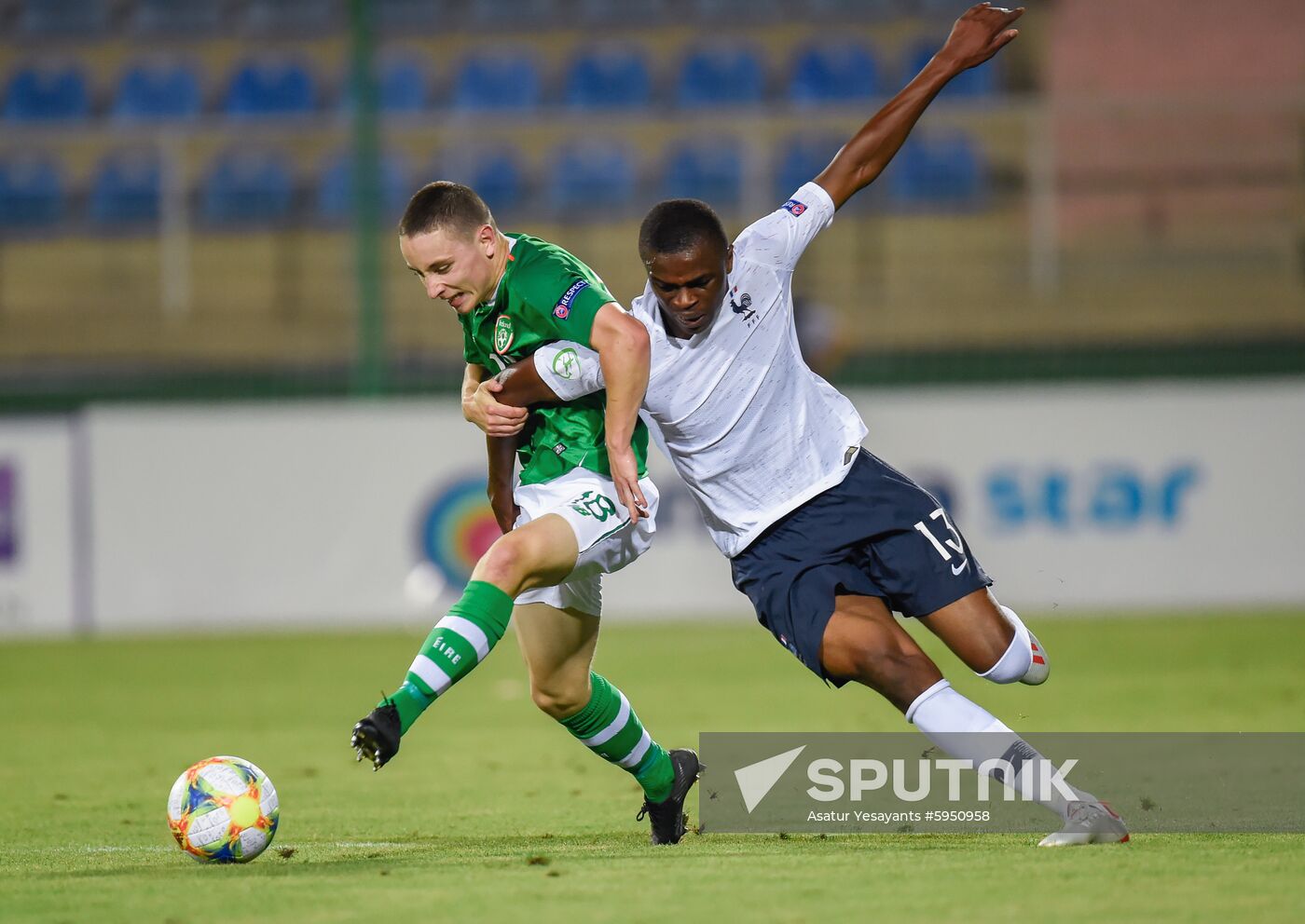 Armenia Soccer U19 Euro Republic of Ireland - France