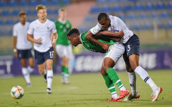 Armenia Soccer U19 Euro Republic of Ireland - France