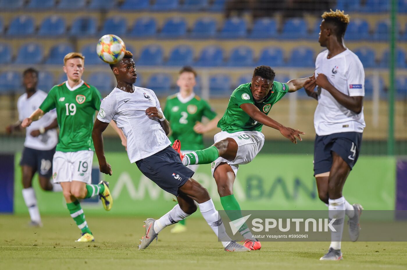 Armenia Soccer U19 Euro Republic of Ireland - France