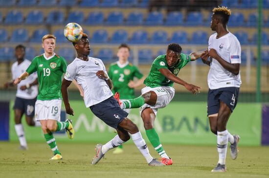 Armenia Soccer U19 Euro Republic of Ireland - France