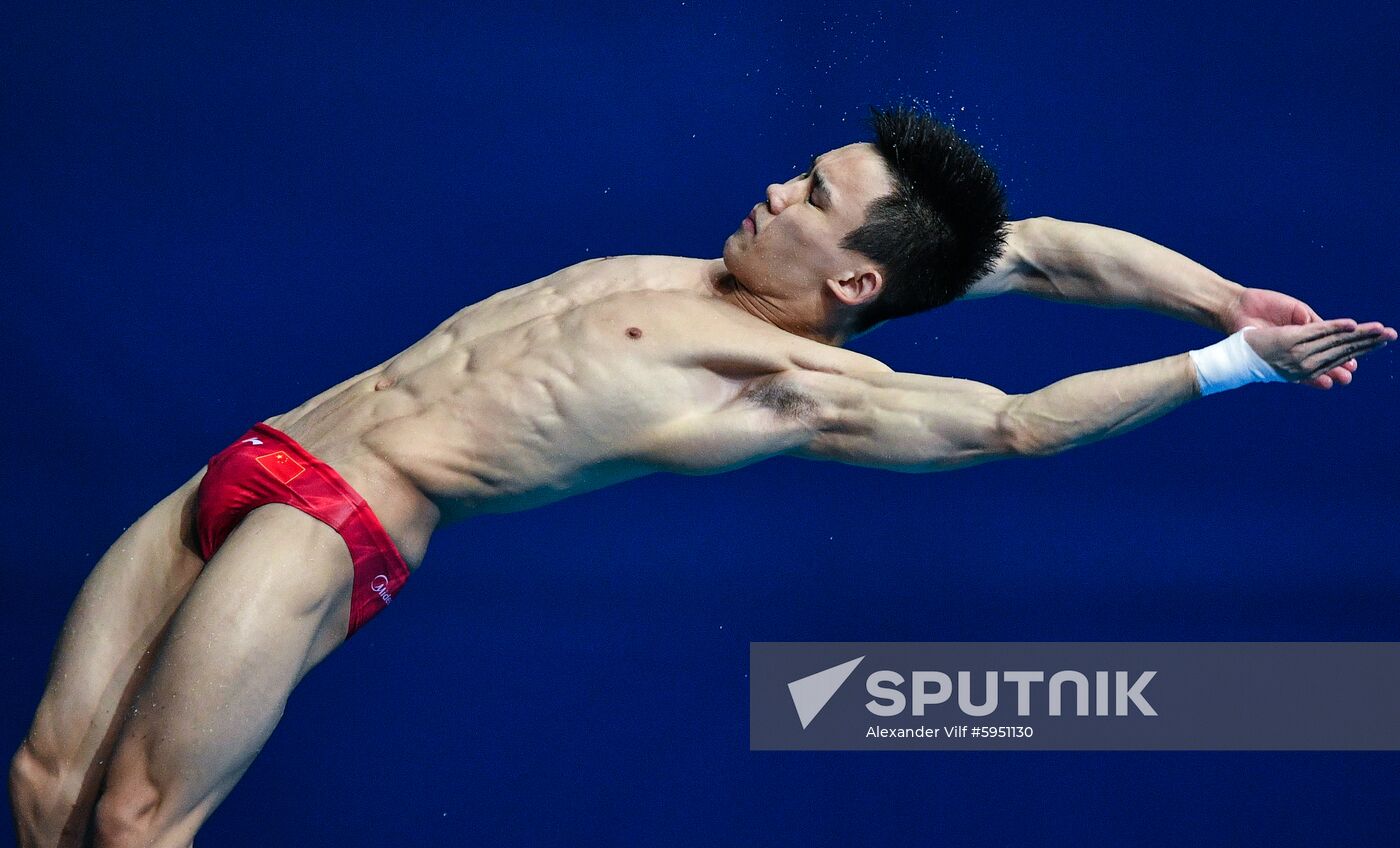 South Korea Aquatics Worlds Platform Men
