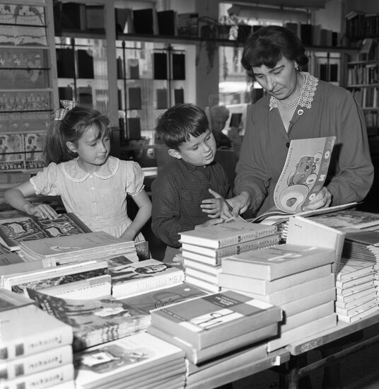 Russian Book shop in Warsaw