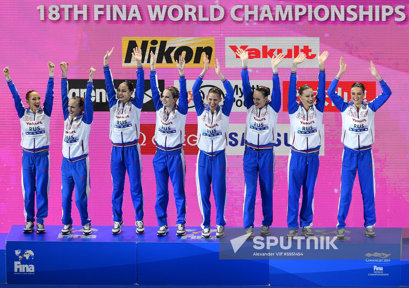 South Korea Aquatics Worlds Team Free