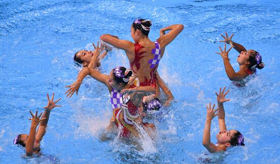 South Korea Aquatics Worlds Team Free