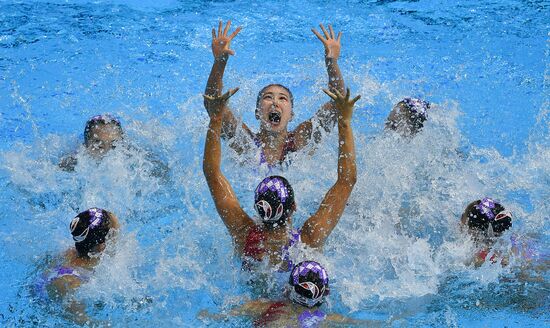 South Korea Aquatics Worlds Team Free