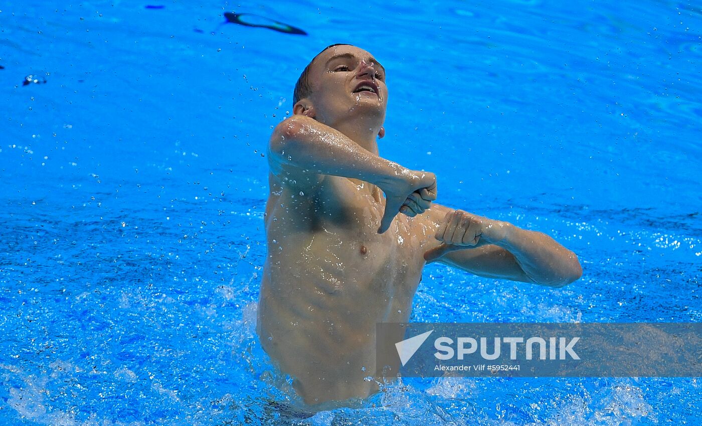 South Korea Aquatics Worlds Mixed Duet Free