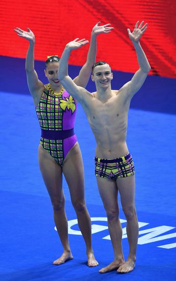 South Korea Aquatics Worlds Mixed Duet Free