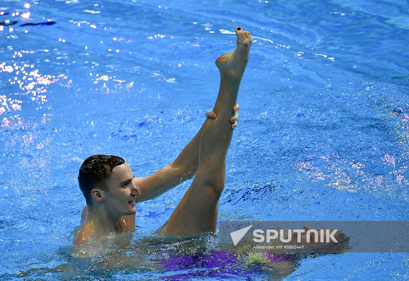 South Korea Aquatics Worlds Mixed Duet Free