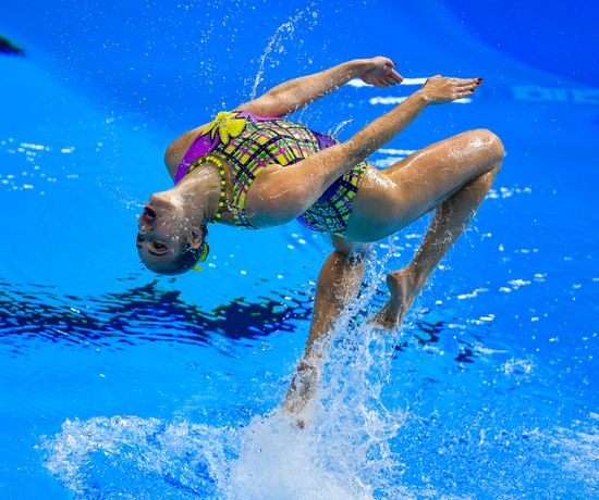 South Korea Aquatics Worlds Mixed Duet Free