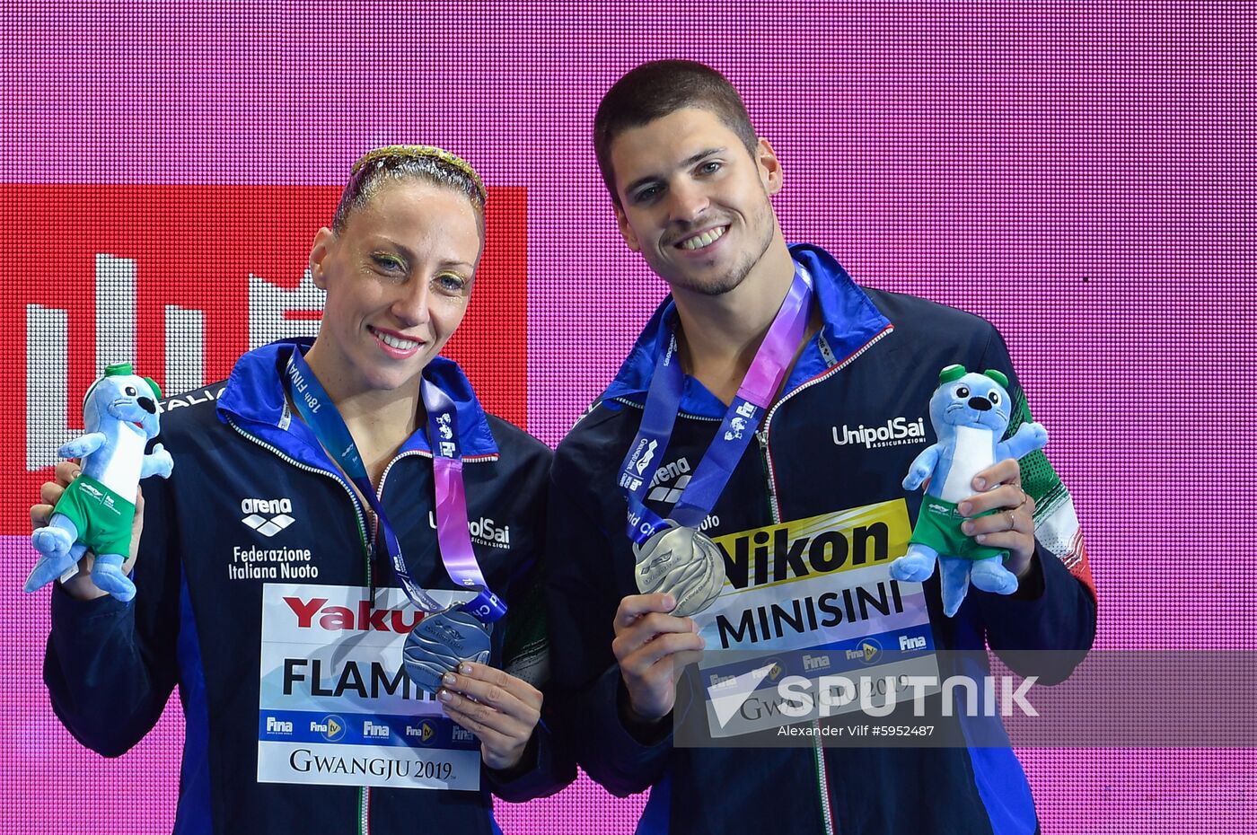 South Korea Aquatics Worlds Mixed Duet Free