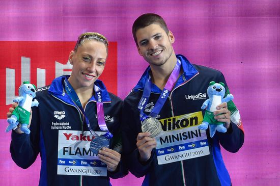 South Korea Aquatics Worlds Mixed Duet Free
