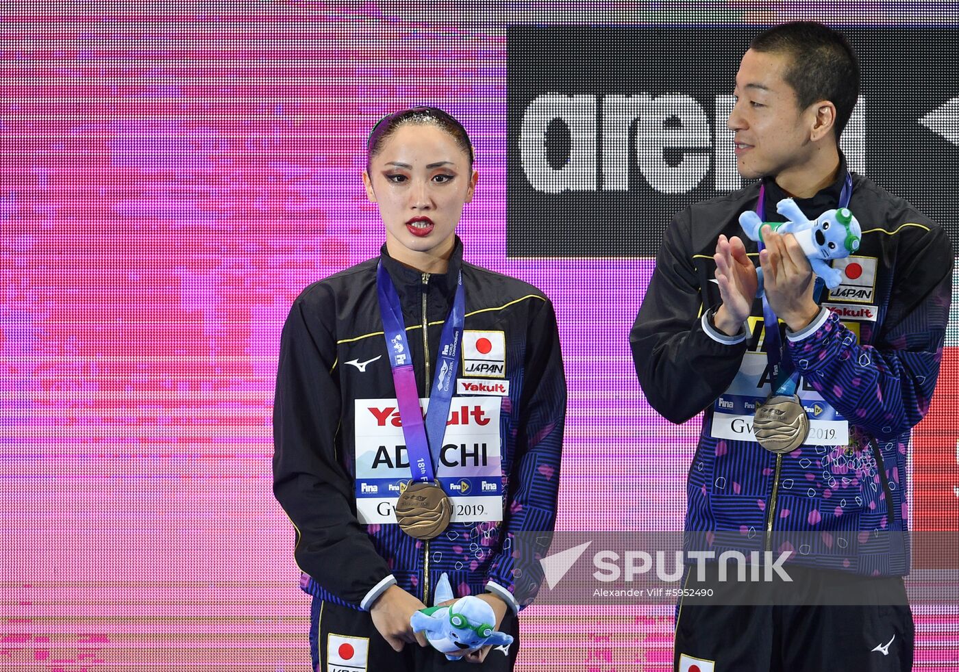 South Korea Aquatics Worlds Mixed Duet Free