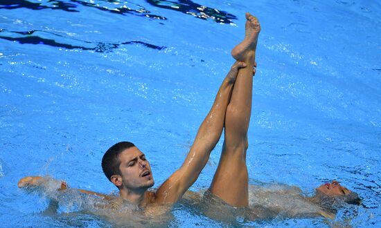 South Korea Aquatics Worlds Mixed Duet Free