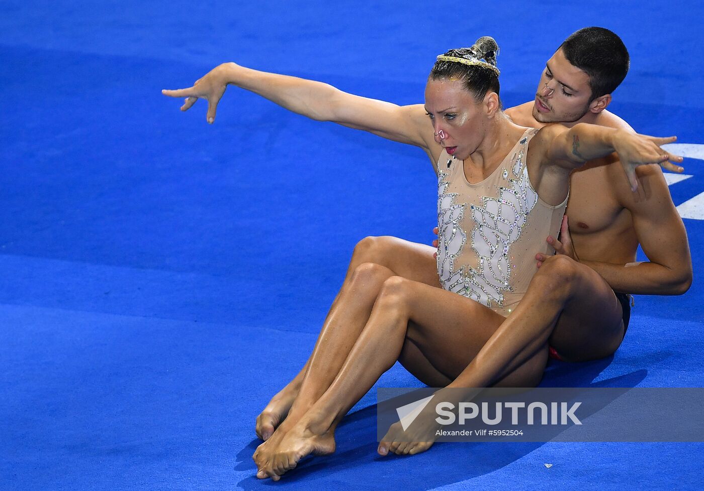 South Korea Aquatics Worlds Mixed Duet Free