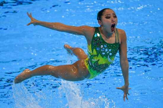 South Korea Aquatics Worlds Mixed Duet Free