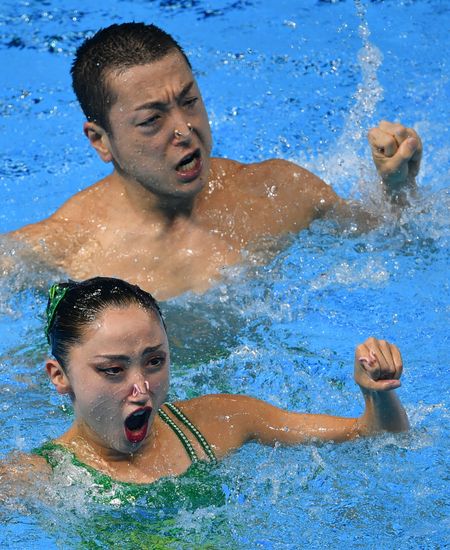 South Korea Aquatics Worlds Mixed Duet Free