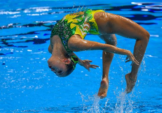 South Korea Aquatics Worlds Mixed Duet Free