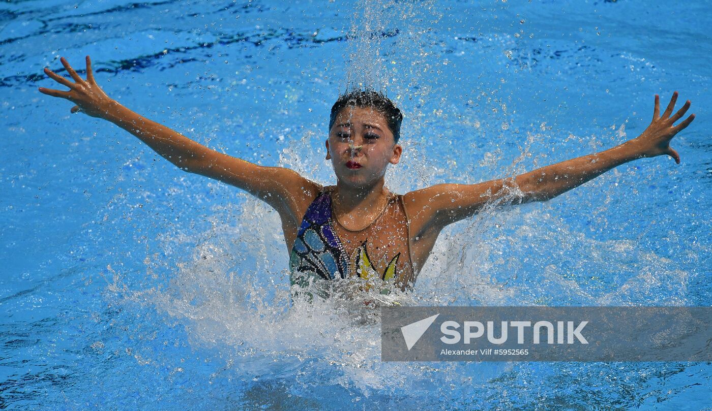 South Korea Aquatics Worlds Mixed Duet Free