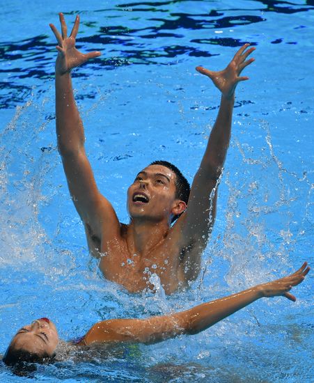 South Korea Aquatics Worlds Mixed Duet Free
