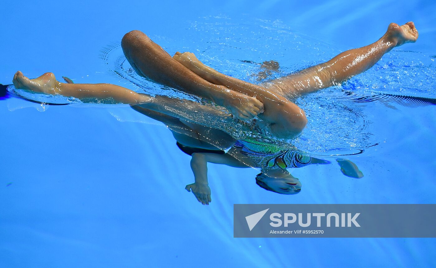 South Korea Aquatics Worlds Mixed Duet Free