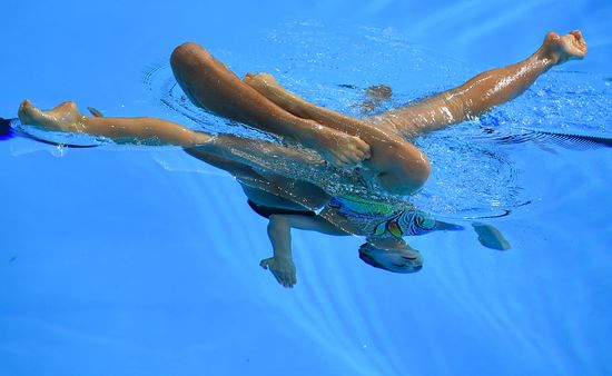 South Korea Aquatics Worlds Mixed Duet Free