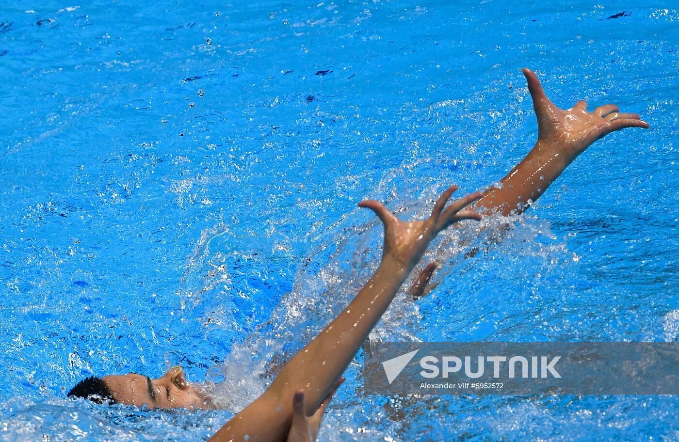 South Korea Aquatics Worlds Mixed Duet Free