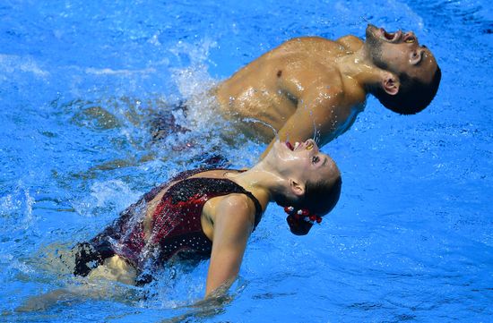 South Korea Aquatics Worlds Mixed Duet Free