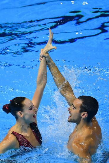 South Korea Aquatics Worlds Mixed Duet Free