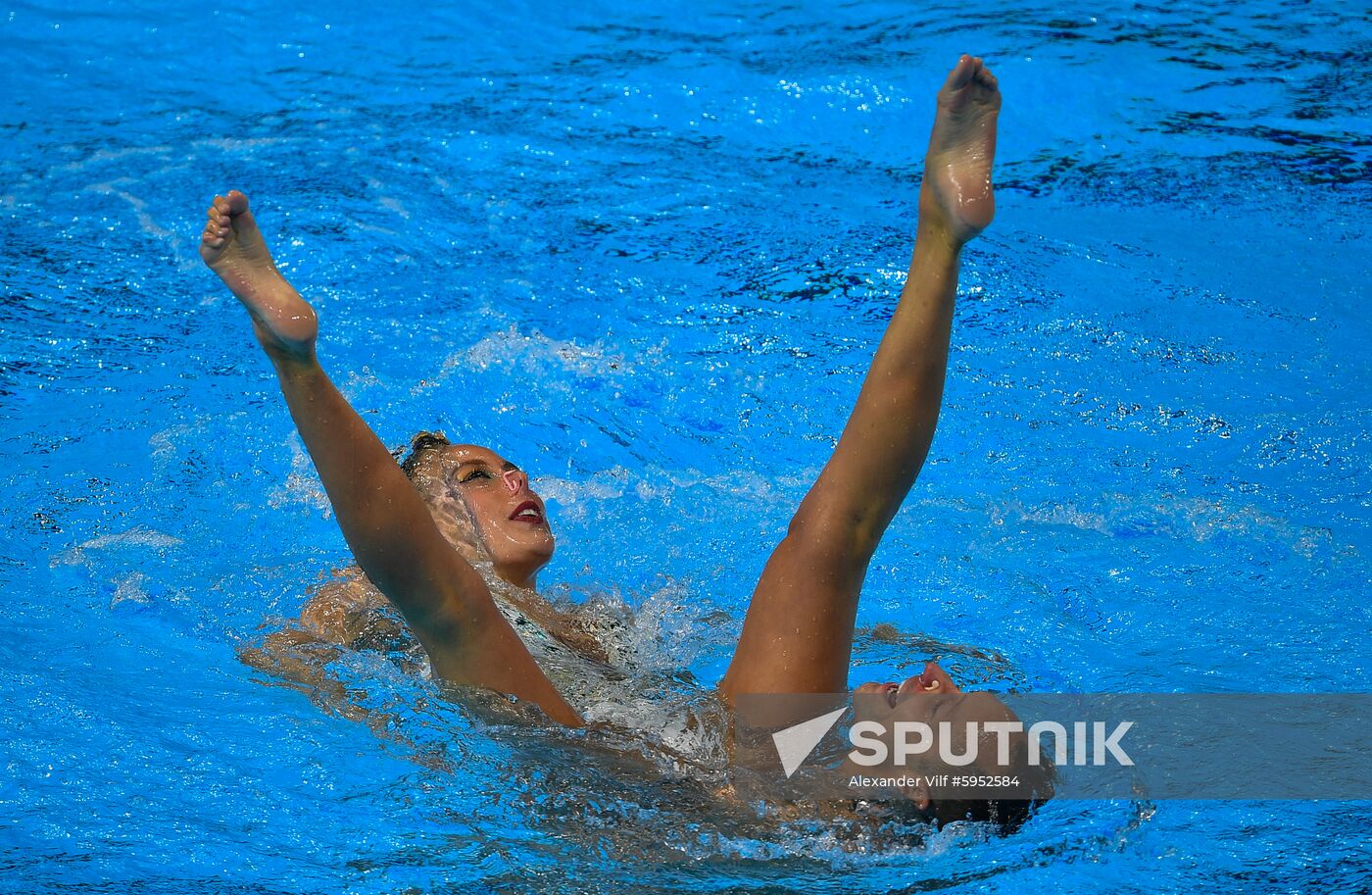 South Korea Aquatics Worlds Mixed Duet Free