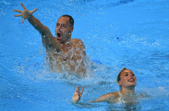 South Korea Aquatics Worlds Mixed Duet Free