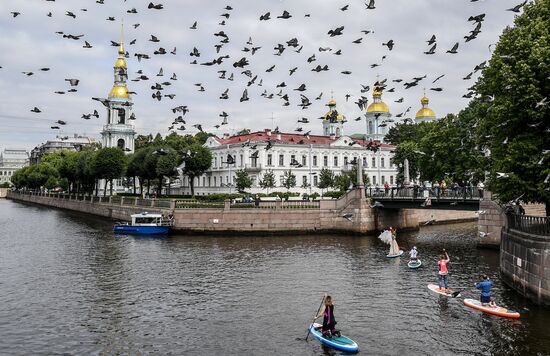 Russia St. Petersburg SUP Festival