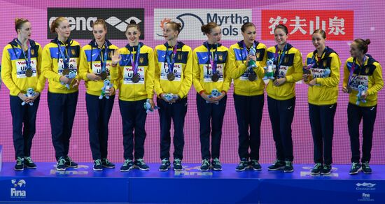 South Korea Aquatics Worlds Free Combination