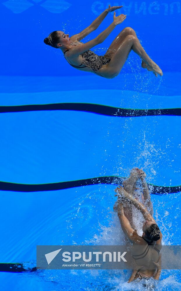 South Korea Aquatics Worlds Free Combination