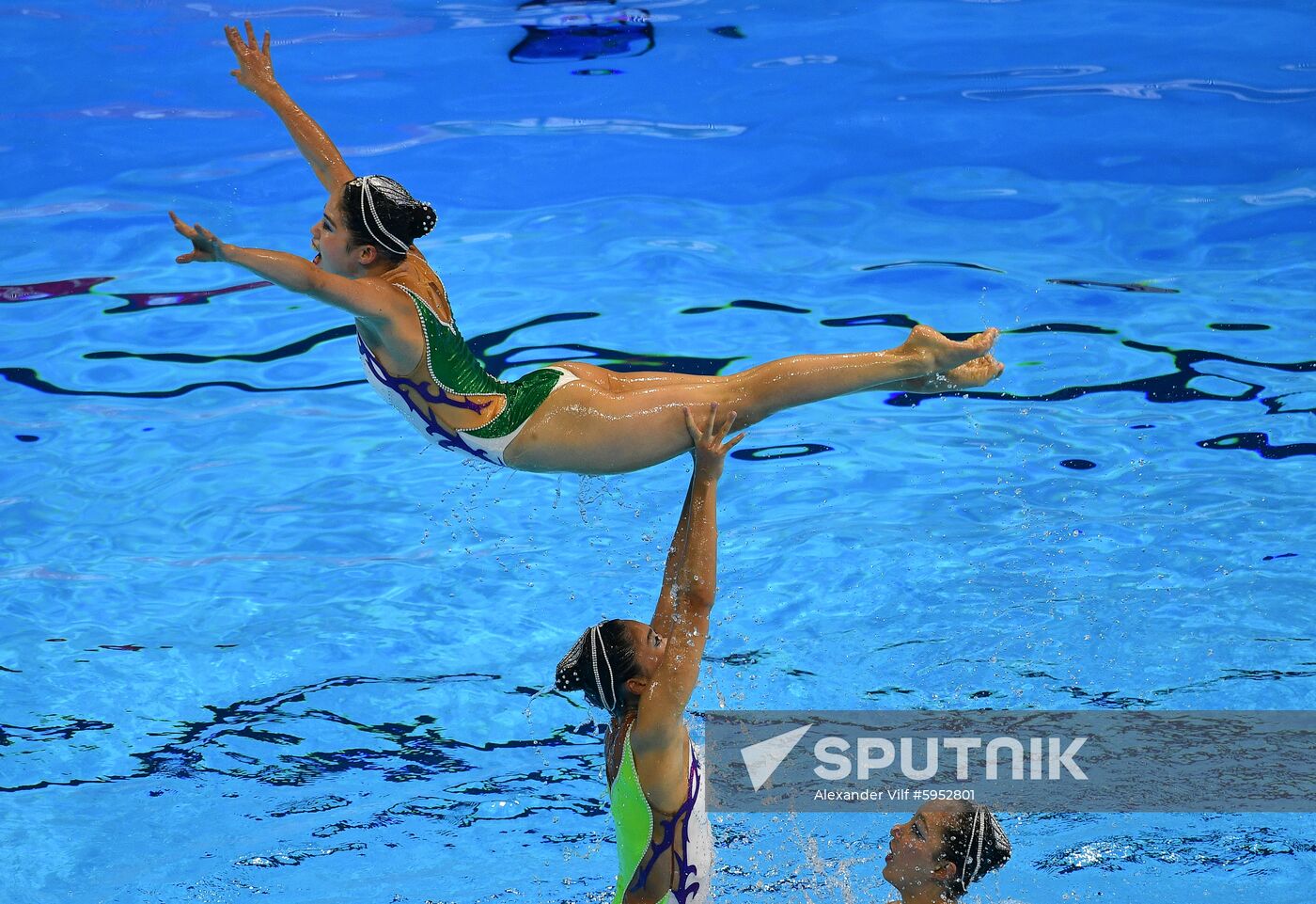 South Korea Aquatics Worlds Free Combination