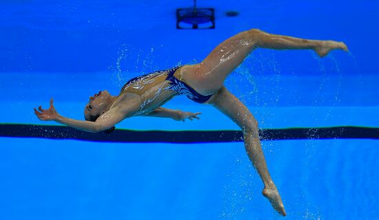South Korea Aquatics Worlds Free Combination