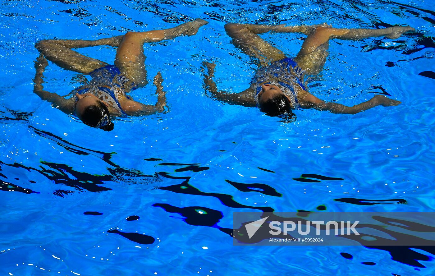 South Korea Aquatics Worlds Free Combination