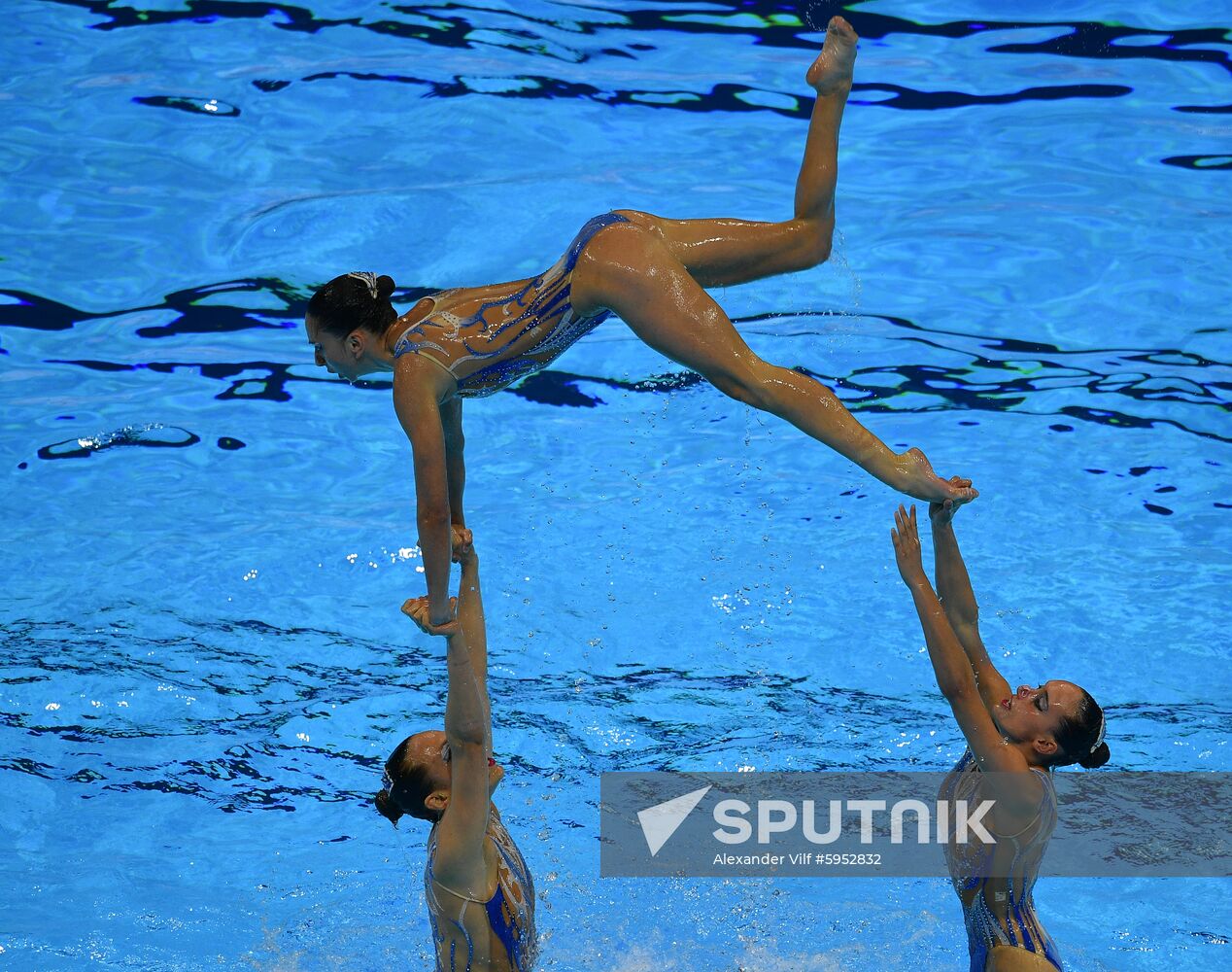 South Korea Aquatics Worlds Free Combination