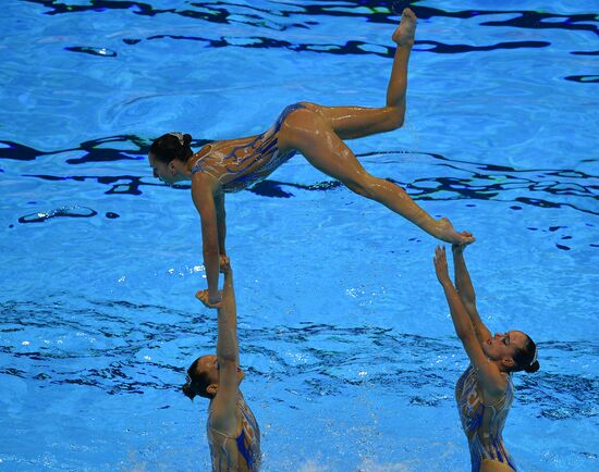 South Korea Aquatics Worlds Free Combination