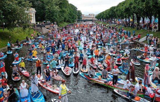 Russia St. Petersburg SUP Festival