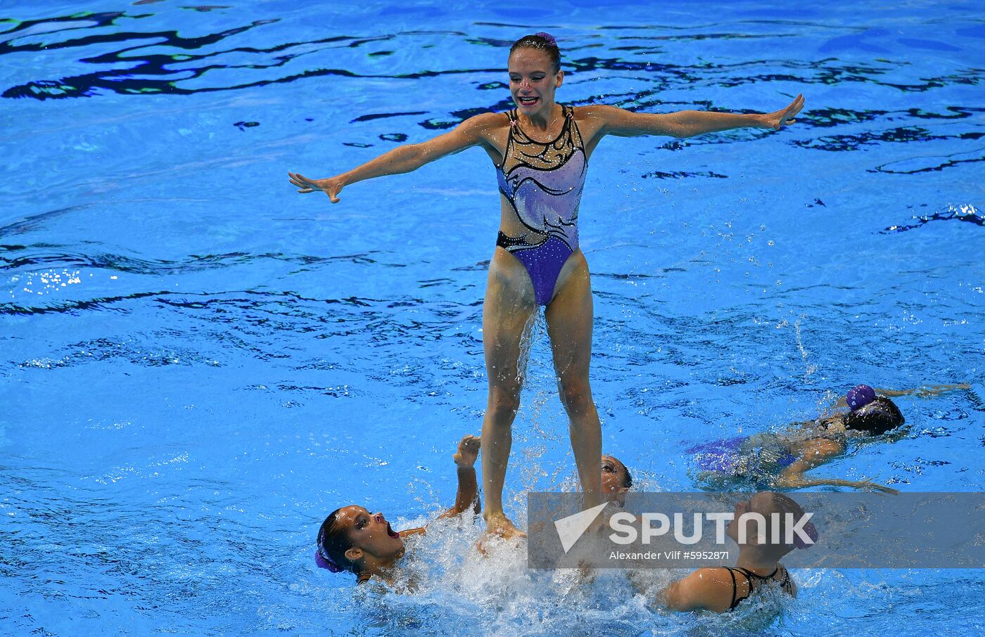 South Korea Aquatics Worlds Free Combination