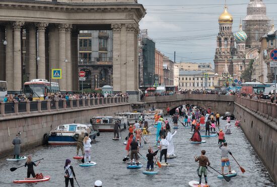 Russia St. Petersburg SUP Festival
