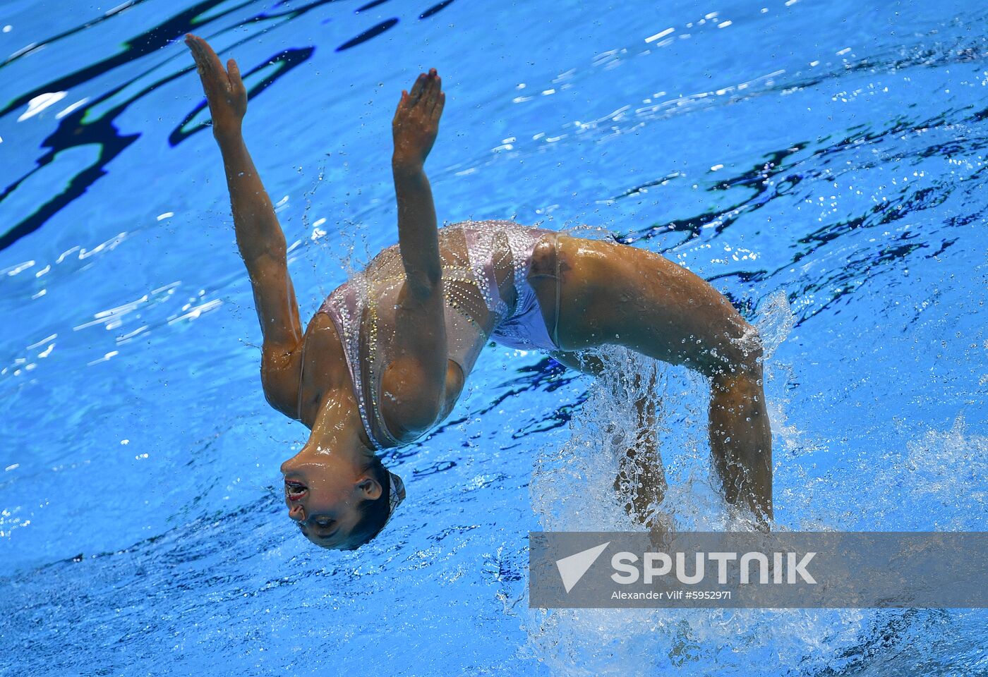 South Korea Aquatics Worlds Mixed Duet Free