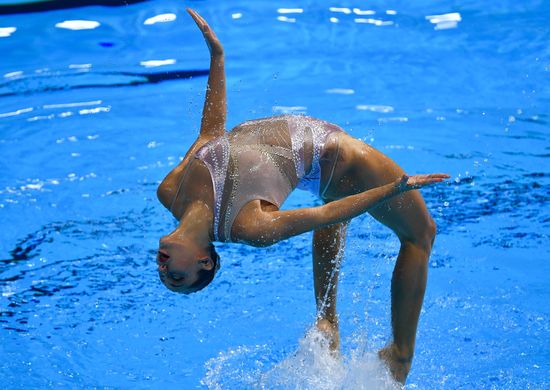 South Korea Aquatics Worlds Mixed Duet Free