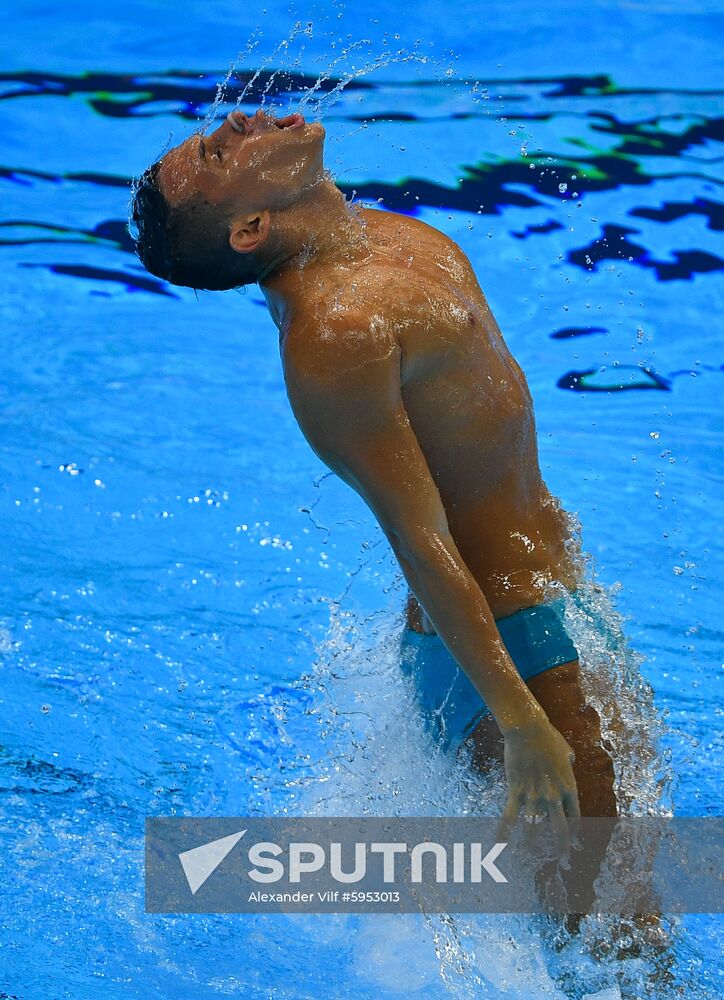 South Korea Aquatics Worlds Mixed Duet Free