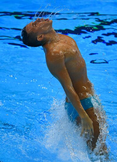 South Korea Aquatics Worlds Mixed Duet Free